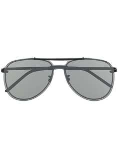 Saint Laurent Eyewear солнцезащитные очки Classic 11 Shield