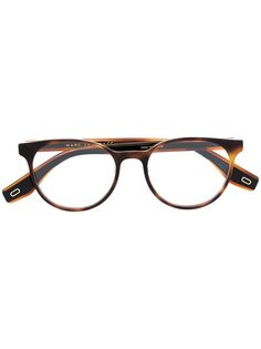 Marc Jacobs Eyewear очки в круглой оправе черепаховой расцветки