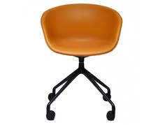 Кресло hay chair (bradexhome) оранжевый 51x83x51 см.