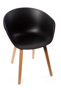 Кресло hee welling (bradexhome) черный 61x77x52 см.