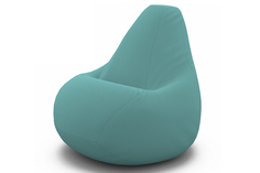 Кресло-мешок tori (van poof) голубой 90x135x90 см.