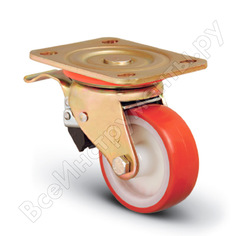 Сверхмощное полиуретановое поворотное колесо MFK-TORG