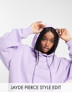 Oversized-худи сиреневого цвета с логотипом из комплекта ASOS Weekend Collective-Многоцветный