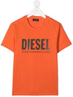 Diesel Kids футболка с логотипом