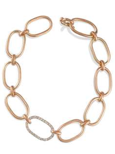 Irene Neuwirth цепочный браслет из розового золота с бриллиантами