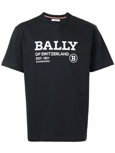 Bally футболка с логотипом