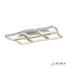 Потолочная люстра iledex roomy (iledex) белый 83x8x56 см.