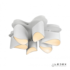 Потолочная люстра iledex nova (iledex) белый 60x21x60 см.