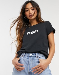 Купить женскую футболку с лого Levis (Левис) в интернет-магазине | Snik.co