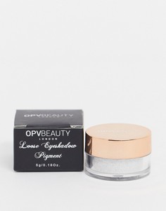 Тени для век OPV Beauty – Garnet Loose Pigment (White Silver)-Серебристый