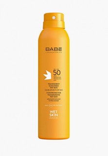 Спрей для тела Babe Laboratorios солнцезащитный, влагостойкий SPF-50, 200 мл