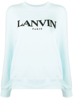 LANVIN толстовка с вышитым логотипом