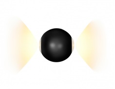 Настенный светильник rainbow (iledex) черный 11x11 см.