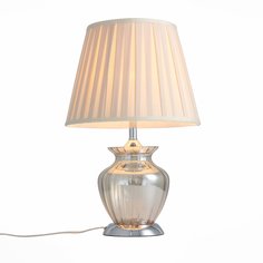 Настольная лампа assenza (st luce) серебристый 51 см.