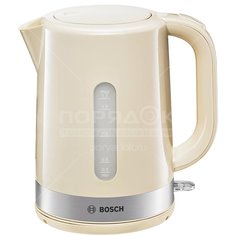 Чайник электрический пластиковый Bosch TWK 7407, 1.7 л, 2.2 кВт