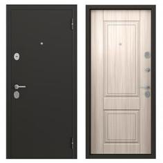 Дверь металлическая Ферн, 860 мм, правая, цвет дуб белый Torex