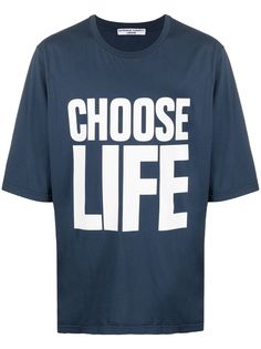 Katharine Hamnett London футболка с принтом Choose Life