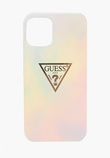 Чехол для iPhone Guess 12 mini (5.4), PC/TPU TIE & DYE Pink