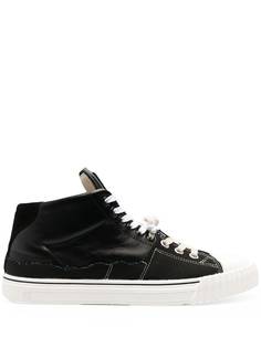 Maison Margiela высокие кеды из коллаборации с Converse