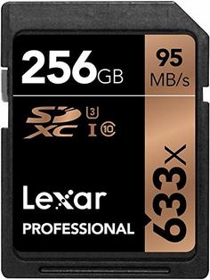 Карта памяти Lexar Professional SDXC 256Гб