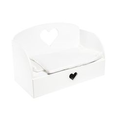Кукольная мебель PAREMO Диван – кровать &quot;Сердце&quot; Мини (PFD120-18M)