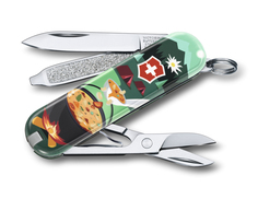 Нож-брелок Classic Swiss Mountain Dinner VICTORINOX