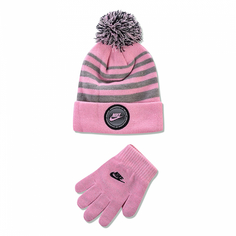 Детский набор: шапка и перчатки Futura Stripe Beanie & Gloves Nike