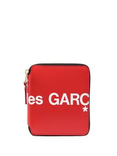 Comme Des Garçons Wallet кошелек на молнии с логотипом