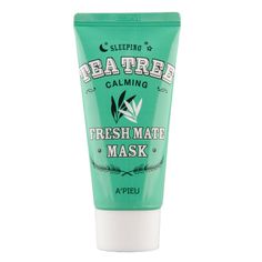 Ночная маска для лица FRESH MATE MASK успокаивающая с маслом чайного дерева A'pieu