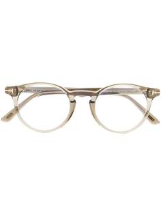 TOM FORD Eyewear очки TF5557B в круглой оправе