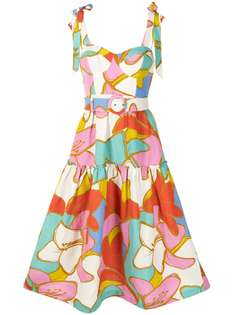 Rebecca Vallance платье Tirano с цветочным принтом