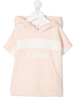 Chloé Kids худи с логотипом