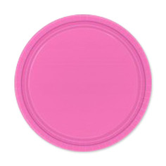 Набор тарелок Amscan Bright Pink 17 см 8 шт