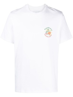 Casablanca футболка с логотипом