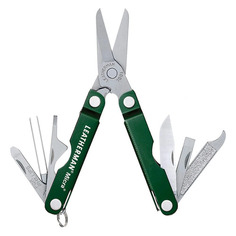 Мультитул Leatherman Micra, 10 функций, зеленый [64350181n]