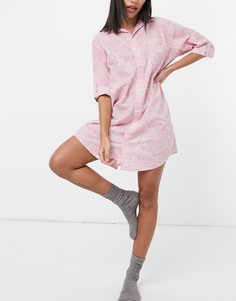Ночная рубашка с принтом пейсли Lauren by Ralph Lauren-Многоцветный