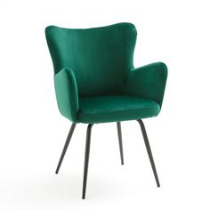Кресло luxore (laredoute) зеленый 58x48x61 см.