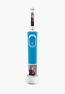 Электрическая зубная щетка Oral B детская Vitality Kids Холодное сердце D100.413.2K