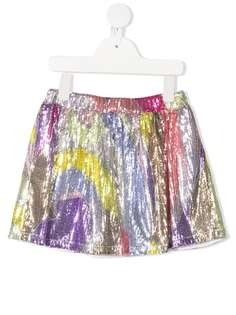 Emilio Pucci Junior юбка с пайетками