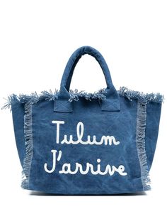 MC2 Saint Barth сумка Tulum Jarrive из канваса