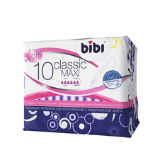 Прокладки Bibi Classic Maxi Soft 10 шт