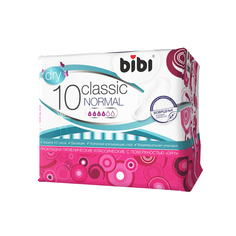 Прокладки Bibi Classic Normal Dry 10 шт