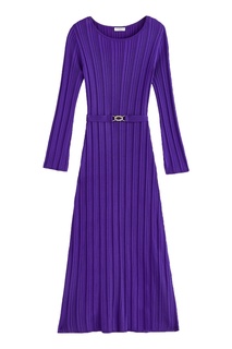Фиолетовое трикотажное платье Claudie Pierlot