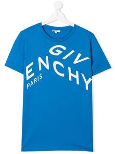 Givenchy Kids футболка с логотипом