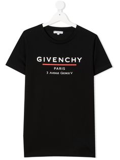 Givenchy Kids футболка с логотипом