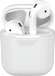 Чехол Deppa для Apple AirPods, прозрачный (47001)