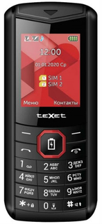 Мобильный телефон teXet TM-D206 Black/Red