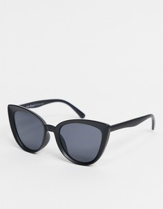 Черные солнцезащитные очки "кошачий глаз" AJ Morgan-Черный цвет