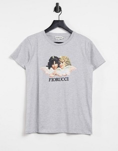 Серая футболка Fiorucci-Серый