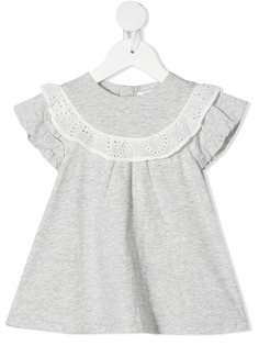 Chloé Kids платье с кружевом